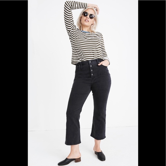 Madewell Cali Demi-Boot High Rise Jeans - Picture 4 of 10